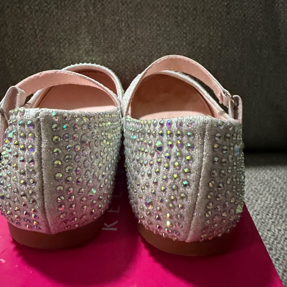 Kelly & Katie Glittery Kids Dress Shoes - Picture 4 of 6